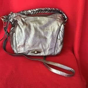 Elliott Luca Metallic leather bag